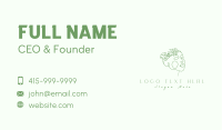 Woman Face Natural Aesthetic Business Card Image Preview