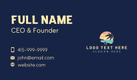 Bech Sunset Vacation Business Card Preview