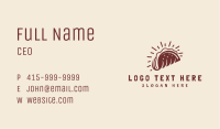 Brown Taco Restaurant Business Card Image Preview