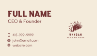 Brown Taco Restaurant Business Card Image Preview