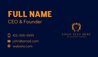 Royal Crown Shield  Business Card Design