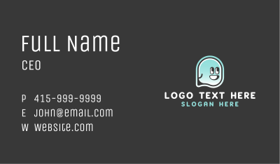 Silly Ghost Gaming Business Card Image Preview