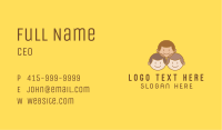 Smiling Children Group Business Card Image Preview