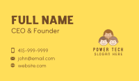 Smiling Children Group Business Card Design