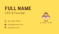 Smiling Children Group Business Card Image Preview