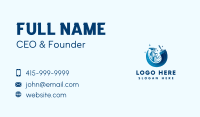 Cleaning Sanitation Wash Business Card Image Preview