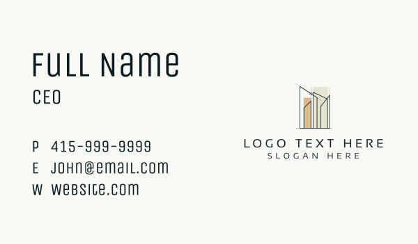 Building Realty Architecture Business Card Design Image Preview