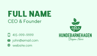 Organic Planting Gear Business Card Image Preview