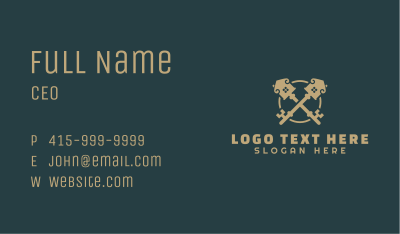 Gold Key House Business Card Image Preview