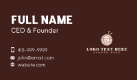 Sheep Crochet Yarn Business Card Image Preview