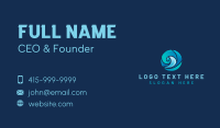 Marine Water Park Business Card Image Preview