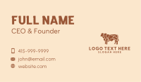 Beef Meat Shop  Business Card Image Preview
