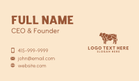 Beef Meat Shop  Business Card Image Preview