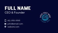 Beach Summer Wave Business Card Preview