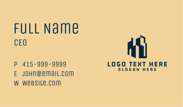 House Building Real Estate Business Card Design Image Preview