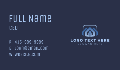 House Subdivision Property Business Card Image Preview