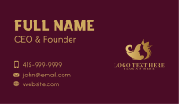 Royal Hair Salon Business Card Image Preview