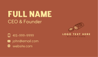Chocolate Cake Roll Business Card Image Preview