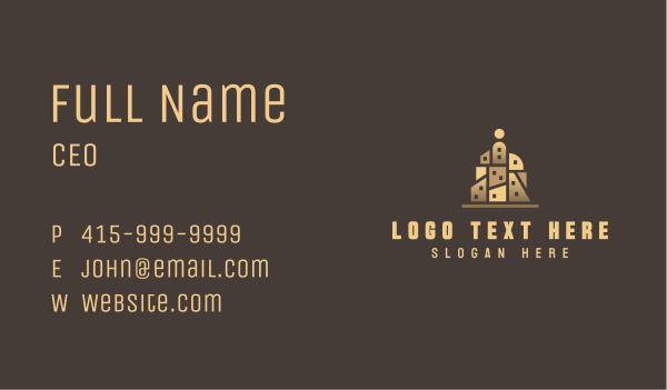 Building Geometry Structure Business Card Design Image Preview