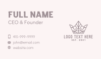 Royalty Jewel Crown  Business Card Image Preview