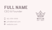 Royalty Jewel Crown  Business Card Image Preview