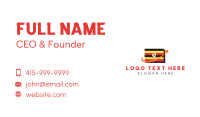 Uganda Country Flag Business Card Image Preview