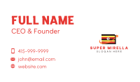 Uganda Country Flag Business Card Image Preview