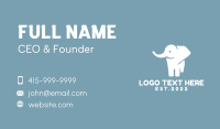 Baby Elephant Apparel  Business Card Image Preview