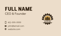 Carpentry Forest Tree Business Card Image Preview