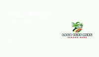 Reggae Palm Tree  Business Card Preview