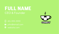 Soccer Ball Coffee Cafe Business Card Image Preview