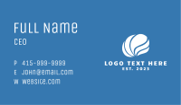 White Wave Shell  Business Card Image Preview