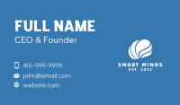 White Wave Shell  Business Card Image Preview