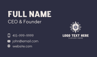 Star Compass Travel Business Card Preview