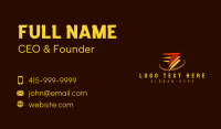 Logistics Freight Arrow Business Card Design