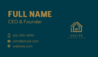 Property House Roofing Business Card Design