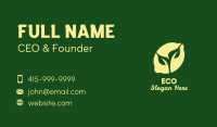 Natural Organic Lemon  Business Card Image Preview