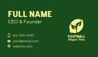 Natural Organic Lemon  Business Card Image Preview
