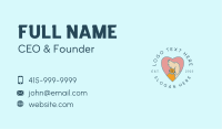 Heart Pet Care Veterinary Business Card Image Preview