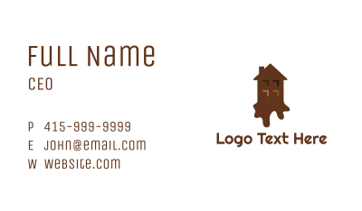 Chocolate House Business Card Image Preview
