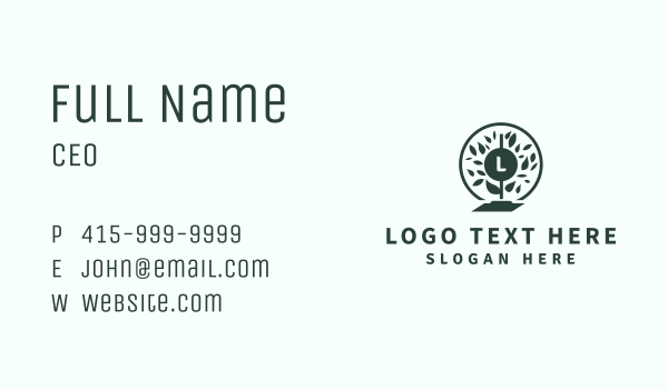 Green Mop Cleaning Business Card Design Image Preview