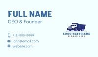 Transport Dump Truck  Business Card Image Preview
