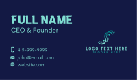 Generic Waves Letter S Business Card Image Preview