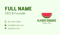 Fresh Watermelon Fruit Business Card Image Preview