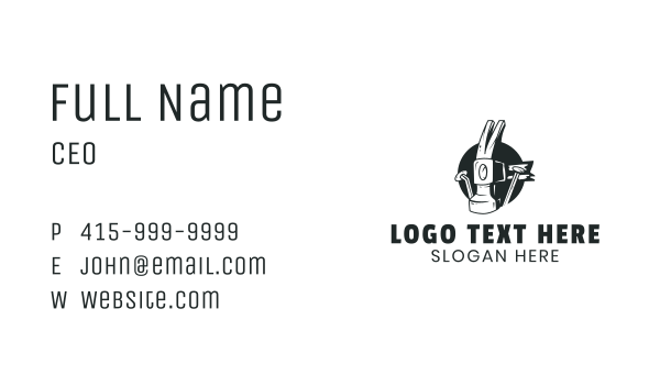 Hammer Nail Tool Business Card Design Image Preview