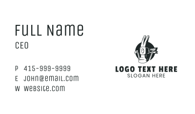 Hammer Nail Tool Business Card Image Preview