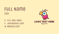 Cute Bird Talk Business Card Image Preview