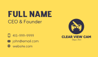 Yellow Mortar & Pestle Business Card Image Preview