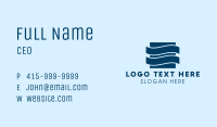 Blue Waves Company Business Card Image Preview