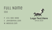 Geometric Wild Skunk Business Card Image Preview